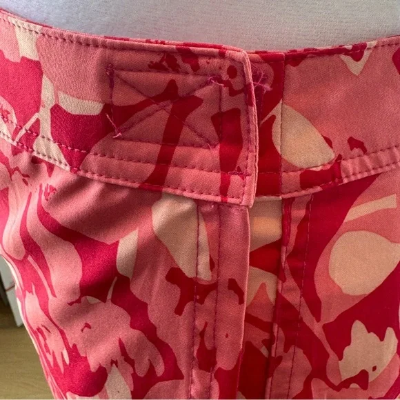 RIpSkirt Hawaii Orange and Red Wrap Skirt Size Medium - Picture 3 of 7